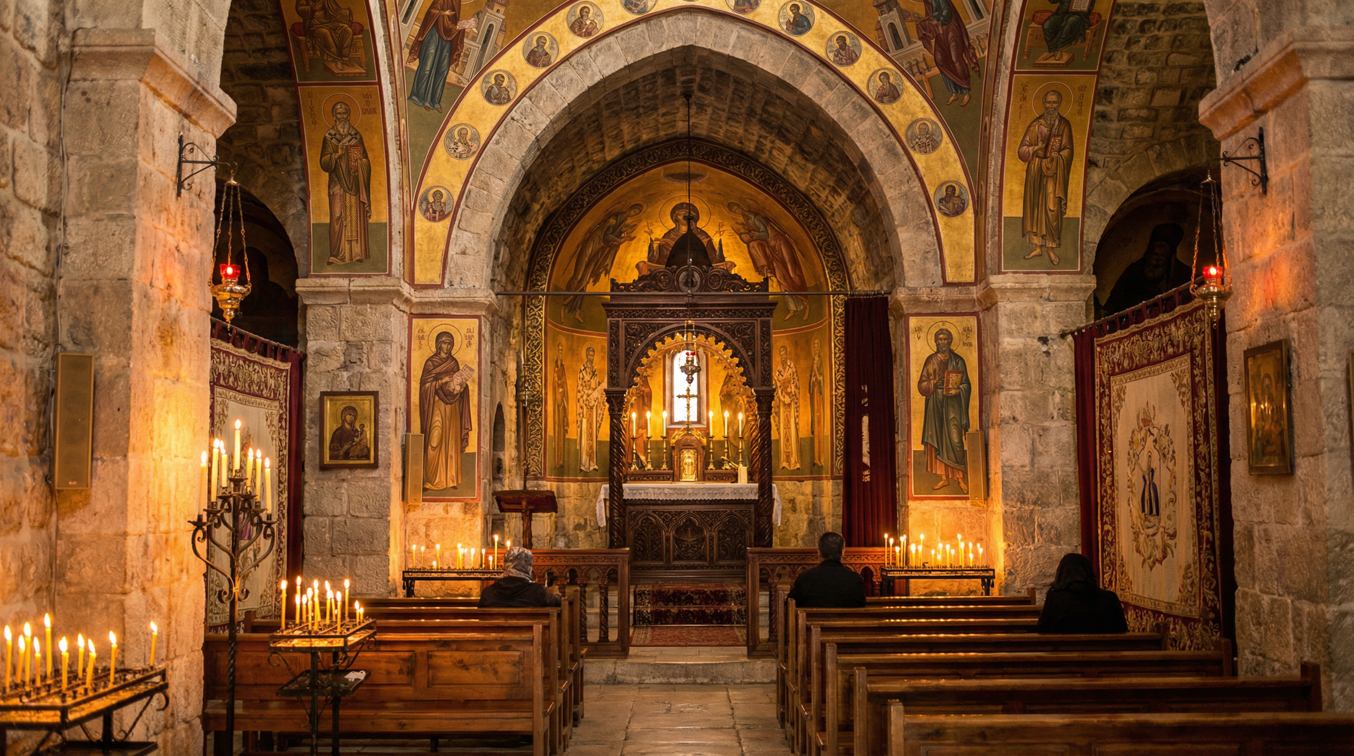 Maronite church interior